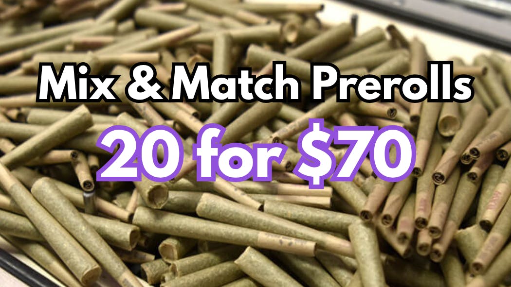 Terp Valley Farms 20 Prerolls for Only $70