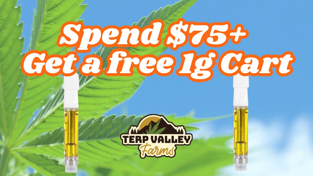 Terp Valley Farms Free 1G CART Orders $75+