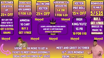 Mood Cannabis Company - Jackson FREE WEED, B1G1 MAGIC & BREEZE +MORE @MOOD JACKSON