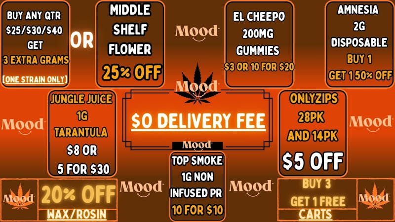 Mood Cannabis Company - Jackson EXTRA WEED+EXCLUSIVE DEALS @MOOD JACKSON