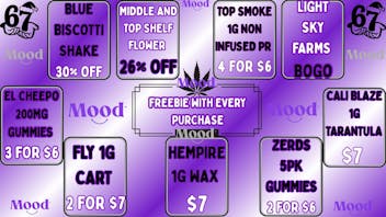 Mood Cannabis Company - Jackson EXCLUSIVE DEALS @MOOD