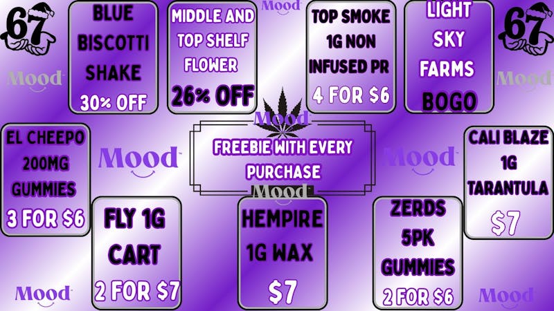 Mood Cannabis Company - Jackson EXCLUSIVE DEALS @MOOD