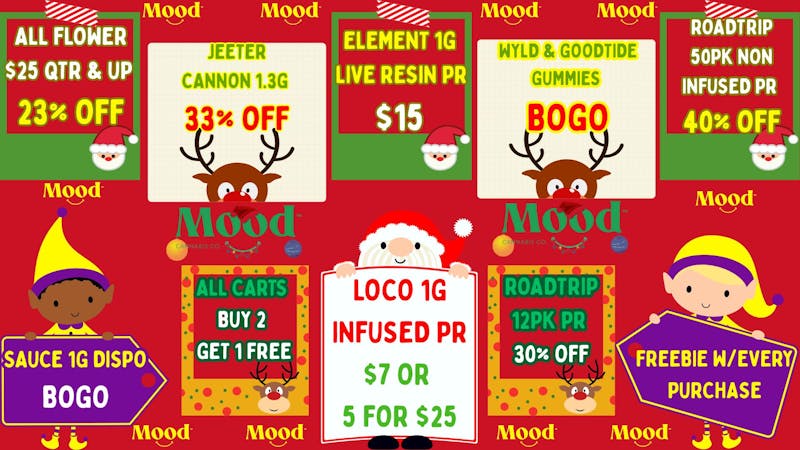 Mood Cannabis Company - Jackson BOGOs and MORE @ MOOD JACKSON!