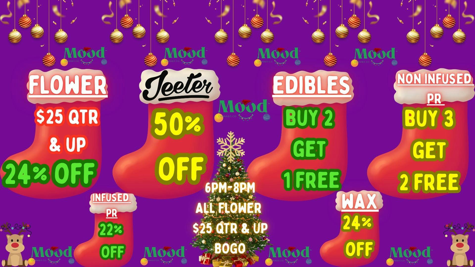 Mood Cannabis Company - Jackson JEETER 50% OFF+B2G1+MORE EXCLUSIVE DEALS @MOOD