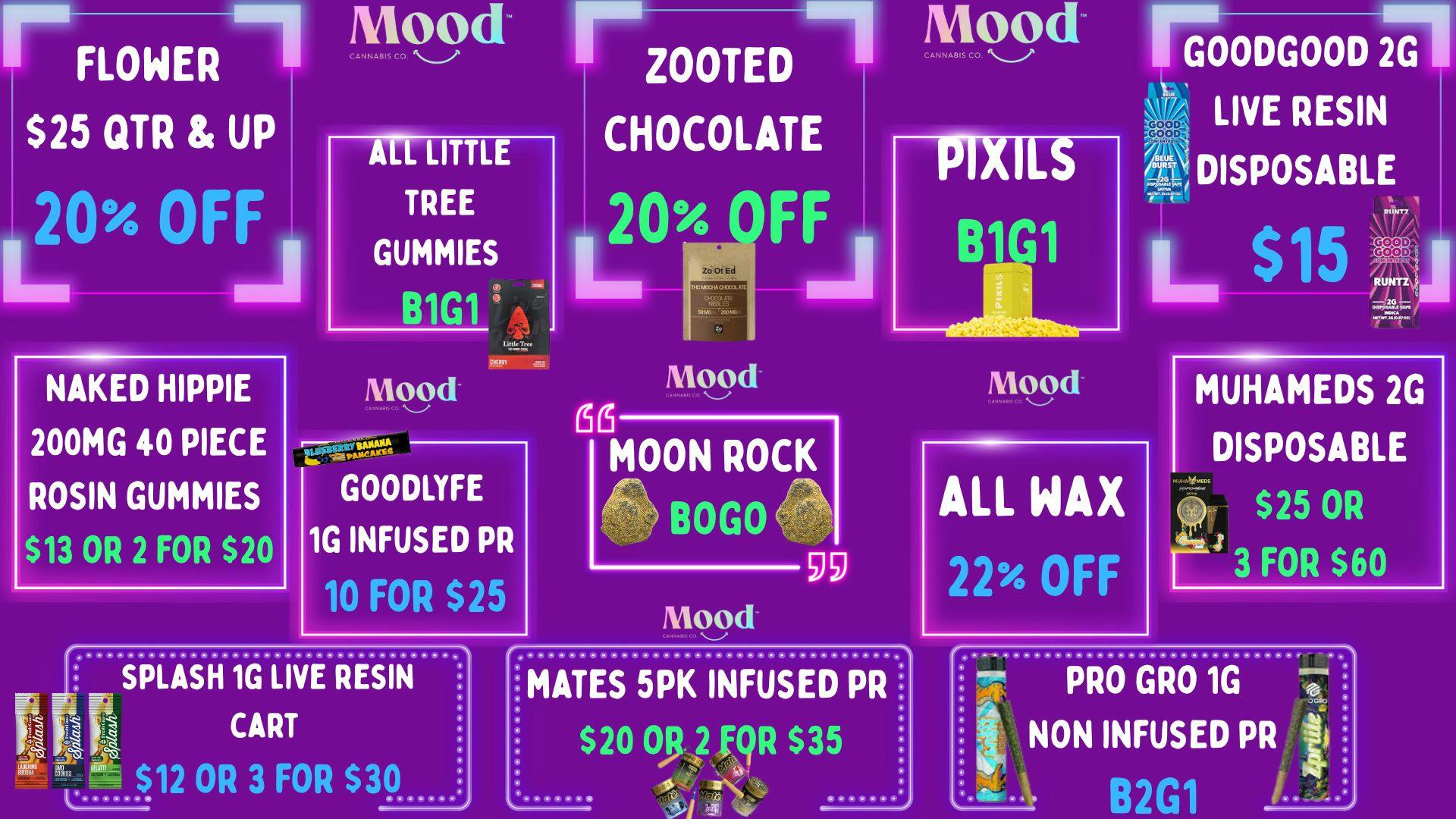 Mood Cannabis Company - Jackson B1G1+22% OFF+MORE GREAT DEALS @MOOD JACKSON