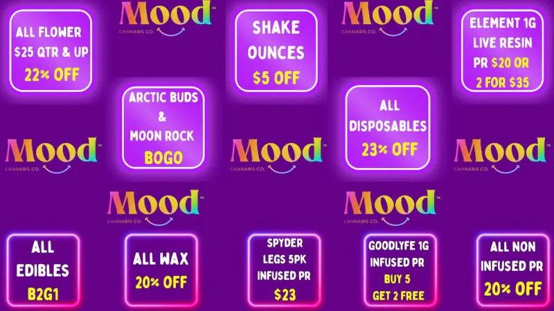 Mood Cannabis Company - Jackson BEST DEALS IN TOWN @MOOD JACKSON