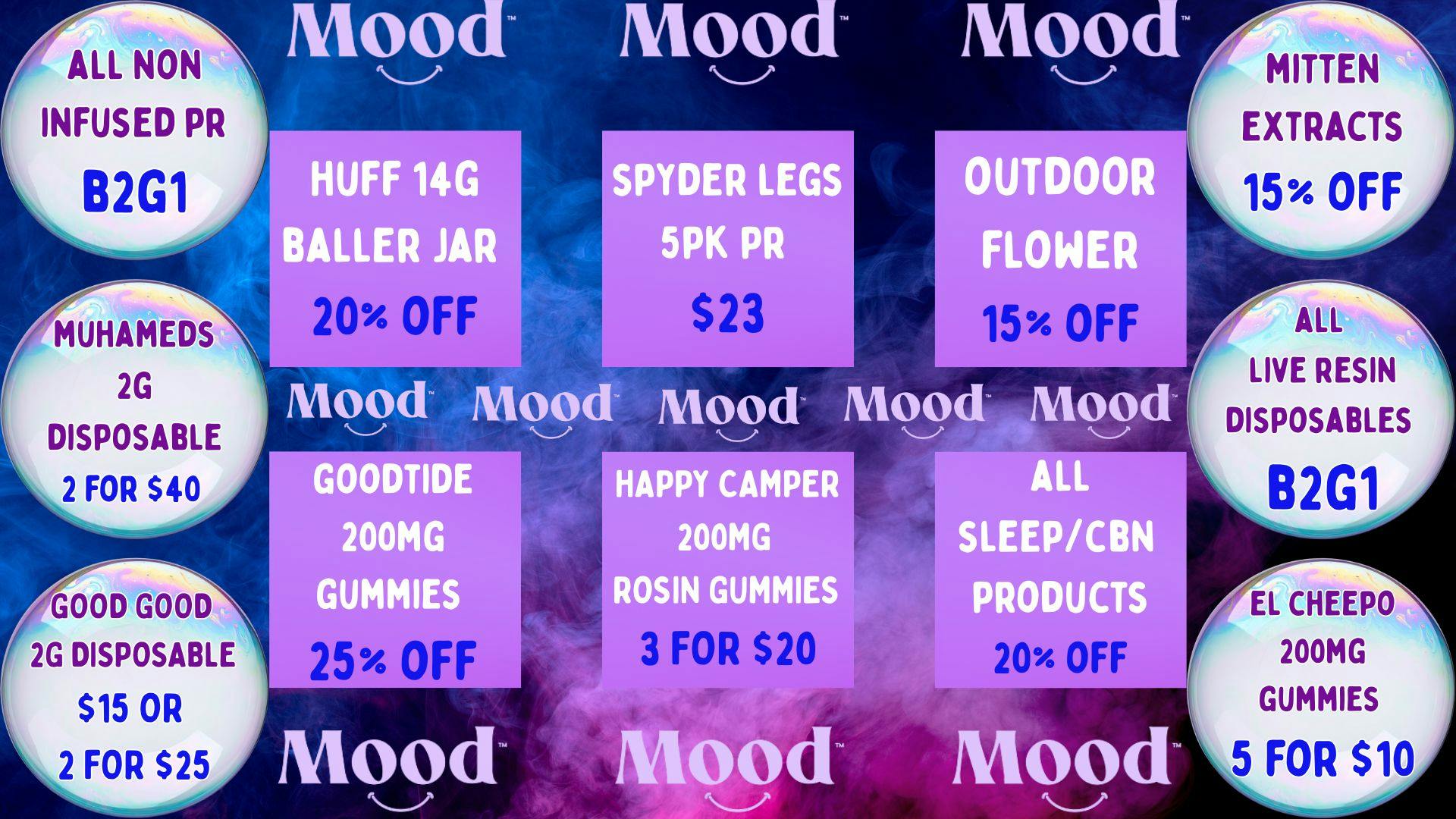 Mood Cannabis Company - Jackson BEST DEALS IN TOWN HERE @MOOD JACKSON