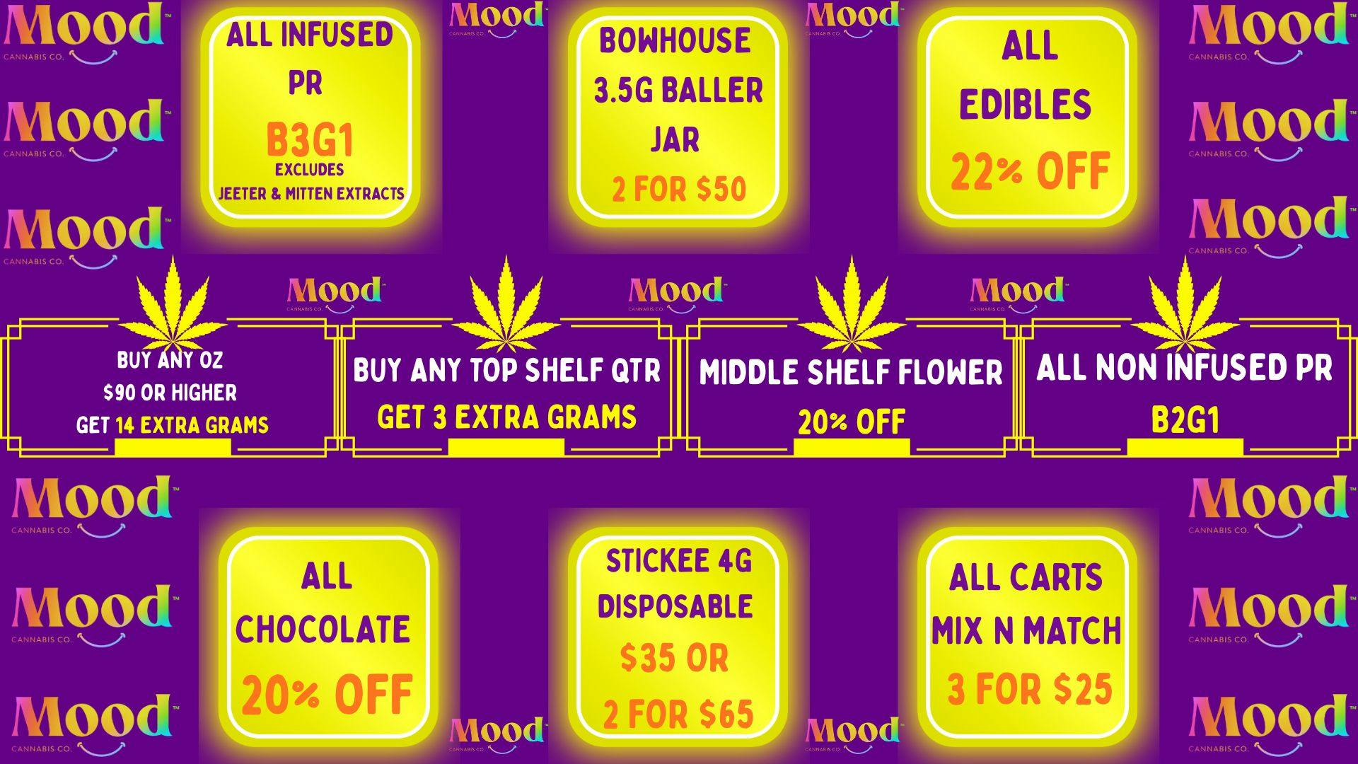 Mood Cannabis Company - Jackson BEST DEALS IN TOWN @MOOD JACKSON