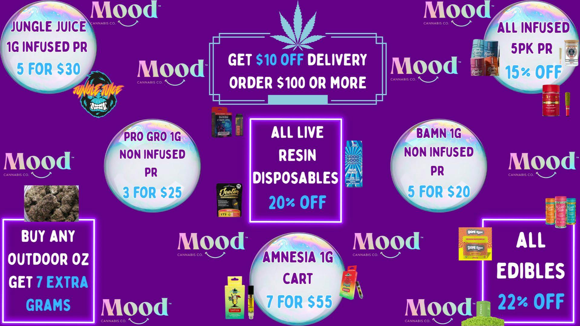 Mood Cannabis Company - Jackson THE BEST DEALS IN TOWN HERE @MOOD JACKSON