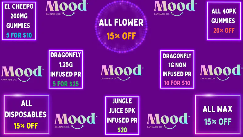 Mood Cannabis Company - Jackson THE BEST DEALS IN TOWN HERE @MOOD JACKSON