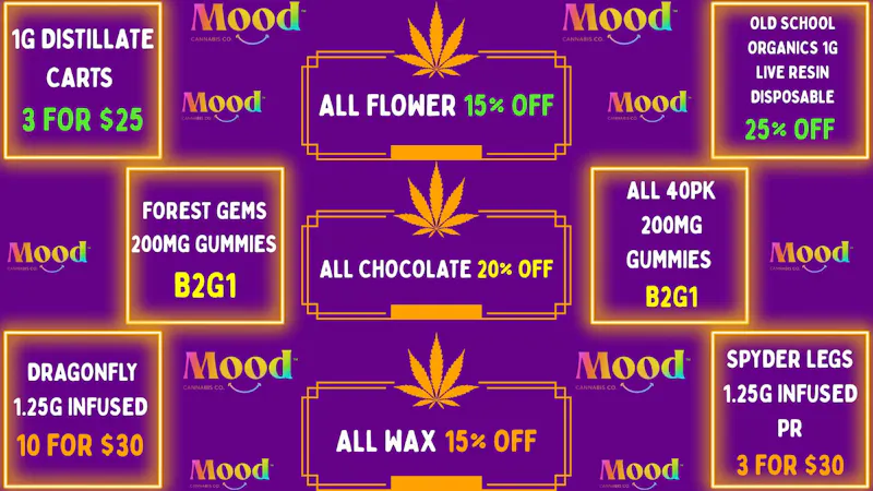 Mood Cannabis Company - Jackson DEALS GALORE @MOOD JACKSON