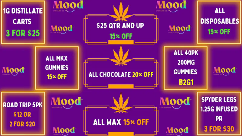 Mood Cannabis Company - Jackson EXCLUSIVE DEALS @MOOD JACKSON