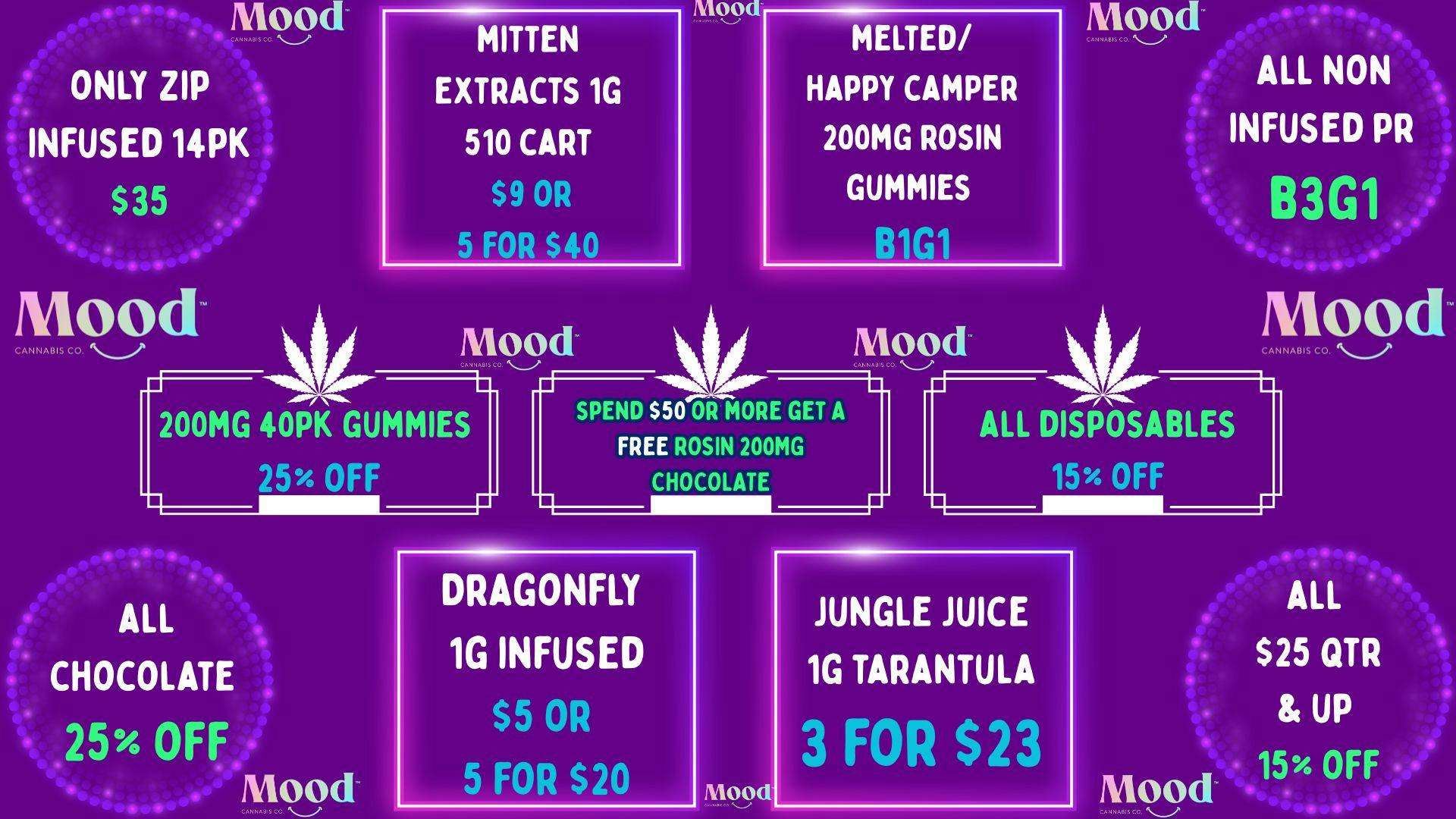 Mood Cannabis Company - Jackson EXCLUSIVE DEALS @MOOD JACKSON