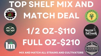 Grove Cannabis Company (Pickup Available) Top shelf mix and match!