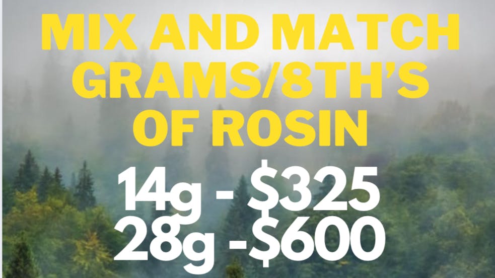 Grove Cannabis Company (Pickup Available) Rosin deals!!!!