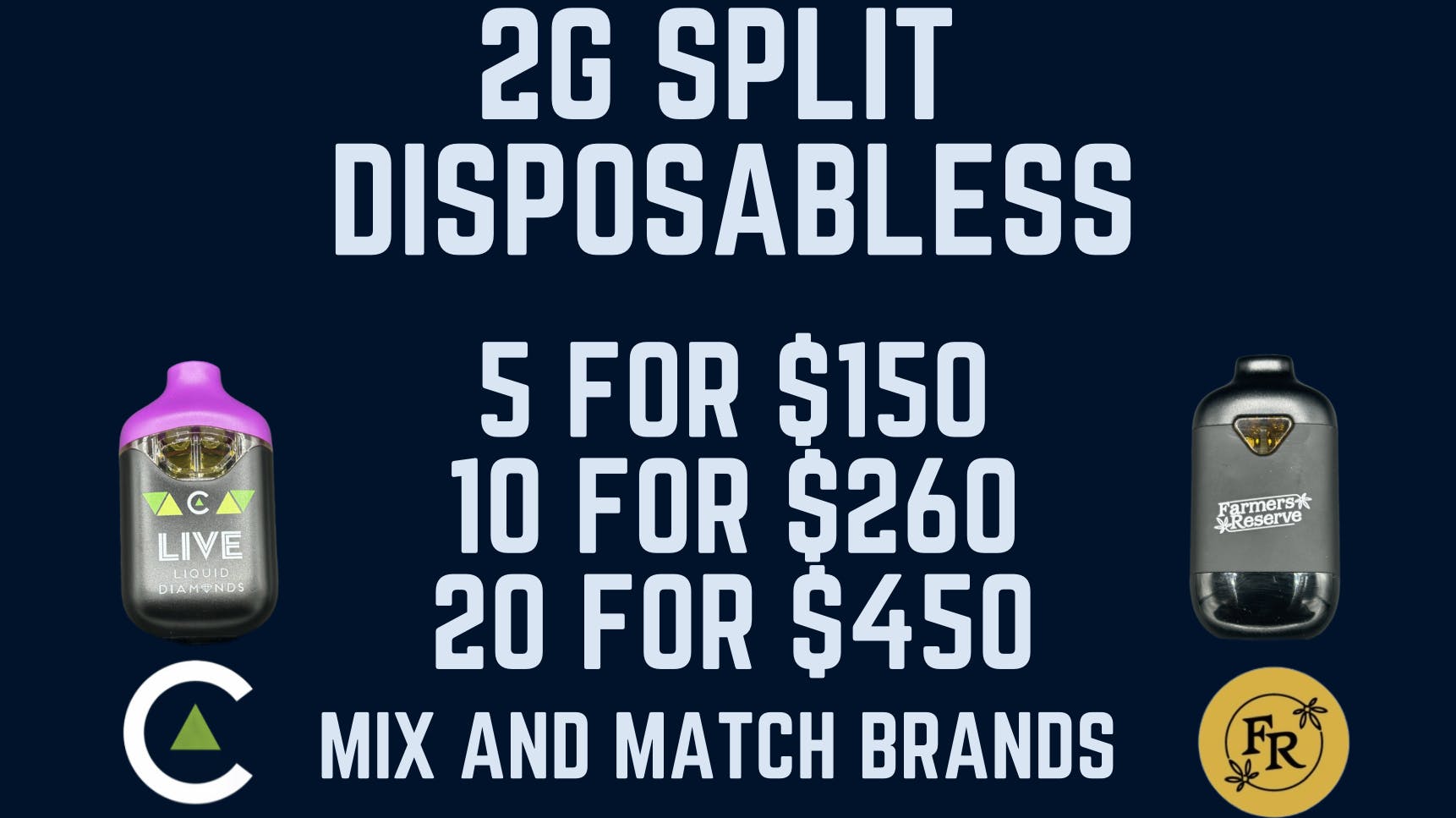 Grove Cannabis Company (Pickup Available) Split disposable deals