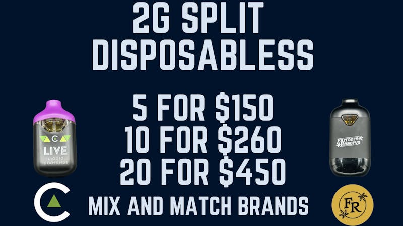 Grove Cannabis Company (Delivery Available) Split disposable deals