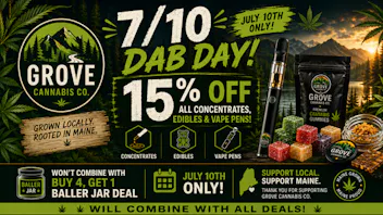 Grove Cannabis Company (Pickup Available) 7/10 15% OFF!!!!