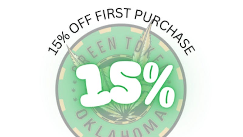 Green Token Oklahoma FIRST TIME CUSTOMERS- 15% OFF