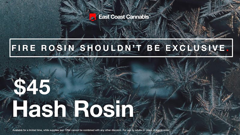 East Coast Cannabis - Lebanon $45 1g Hash Rosin