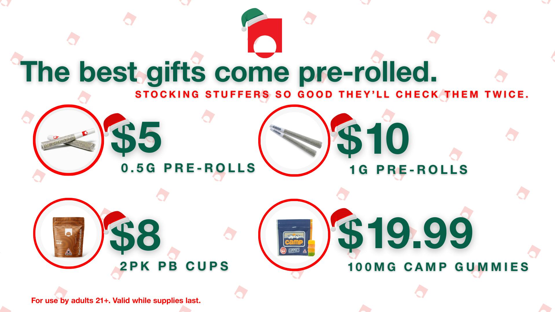 East Coast Cannabis - Eliot The Best Gifts Come Pre-Rolled