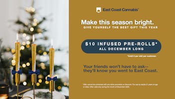 East Coast Cannabis - Eliot $10 Infused Pre-Rolls