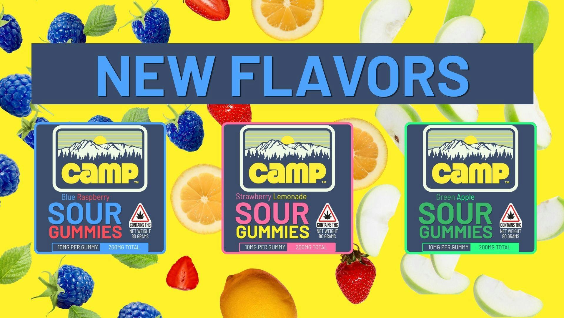 East Coast Cannabis - Lebanon New Product Alert - CAMP Sour Gummies!