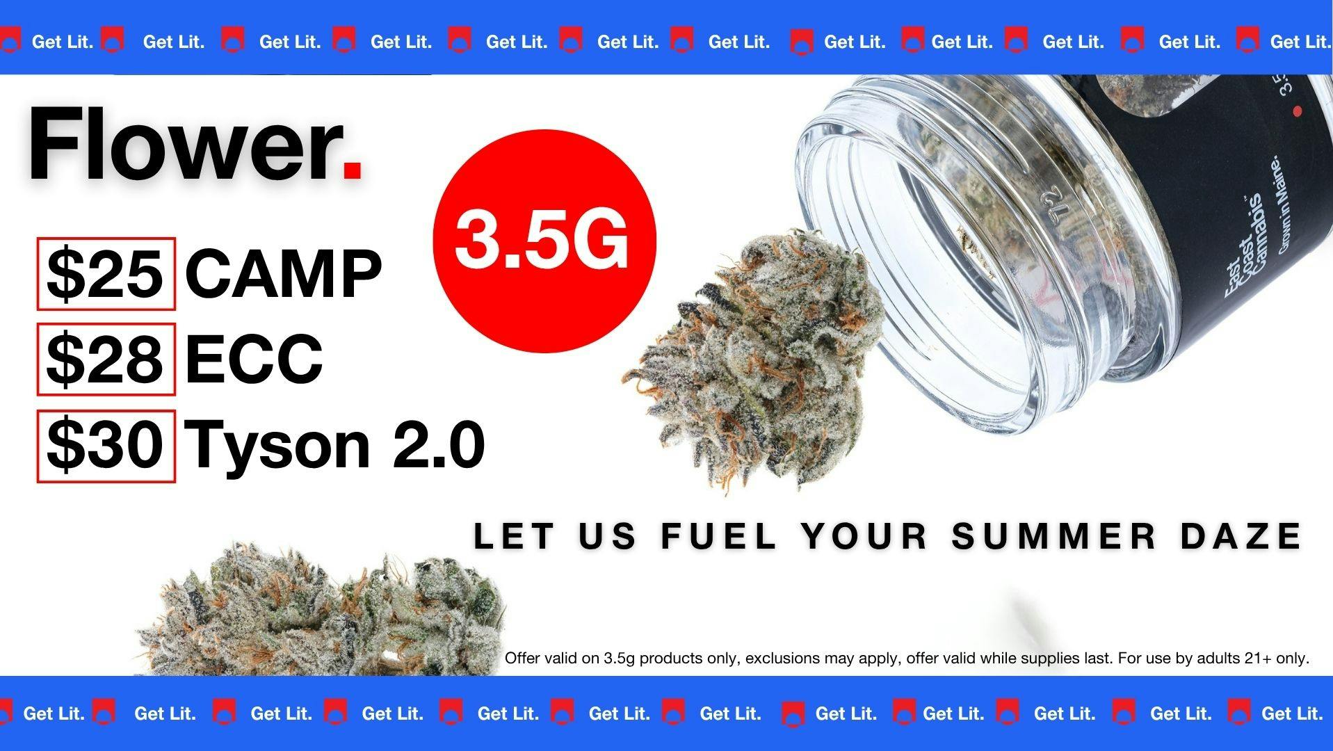 East Coast Cannabis - Eliot Fuel Your Summer Daze With Flower!