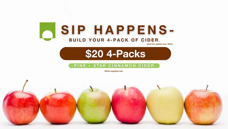 East Coast Cannabis - Eliot $20 4-Pack of Cinnamon Cider