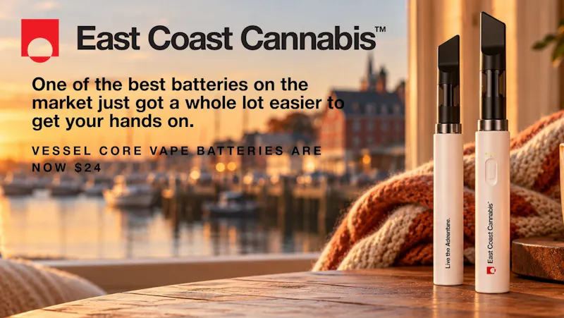 East Coast Cannabis - Lebanon Vessel Core Battery Price Drop!