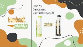 Humboldt Cannabis - Edmond Dime 2G disposable vapes are $25.00 OTD!