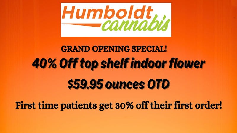 Humboldt Cannabis - Miami Grand opening sales!