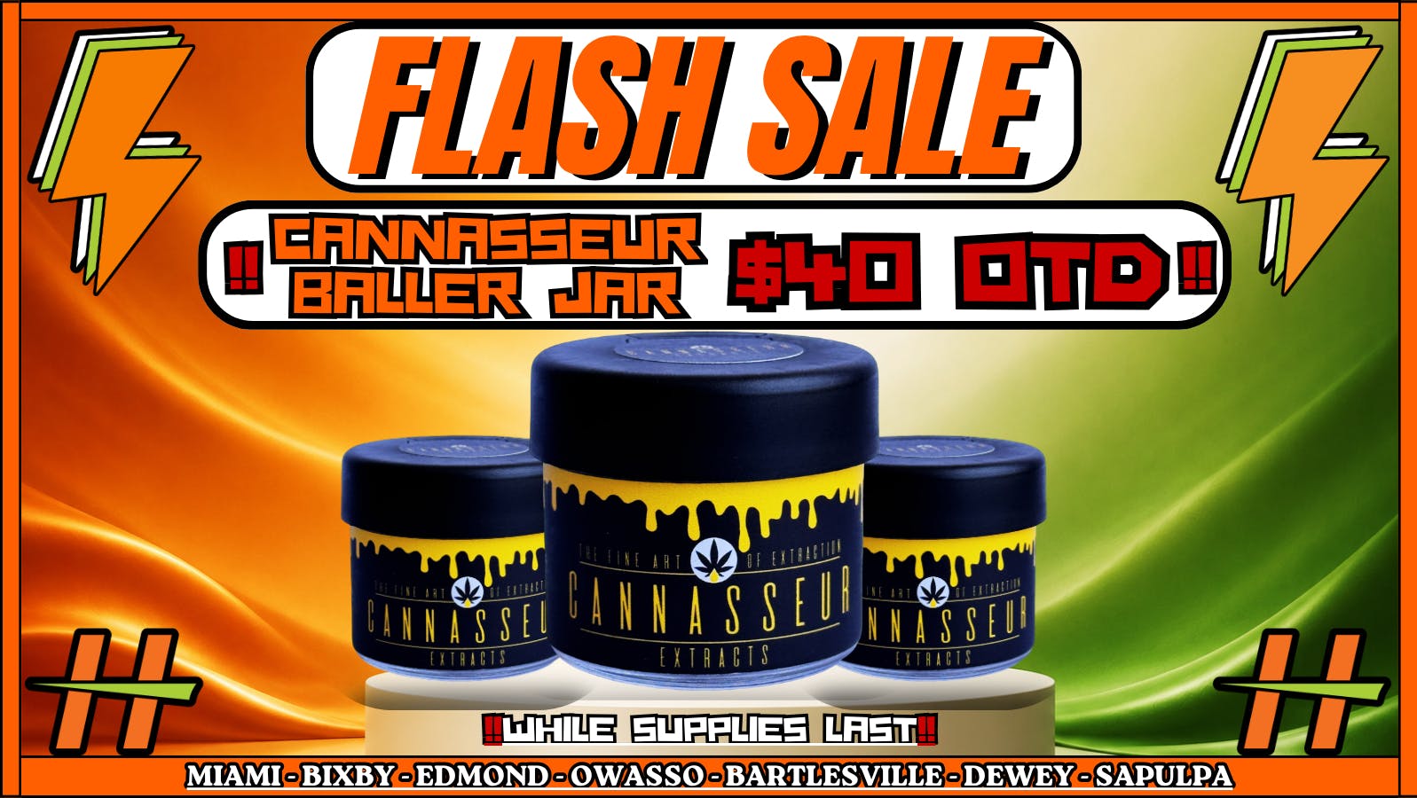 Humboldt Cannabis - Miami CANNASSEUR BALLER $40