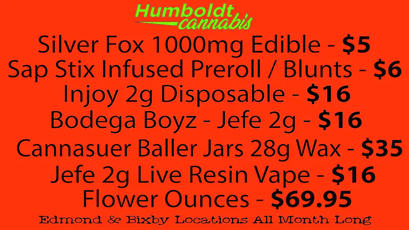 Humboldt Cannabis July Celebration!