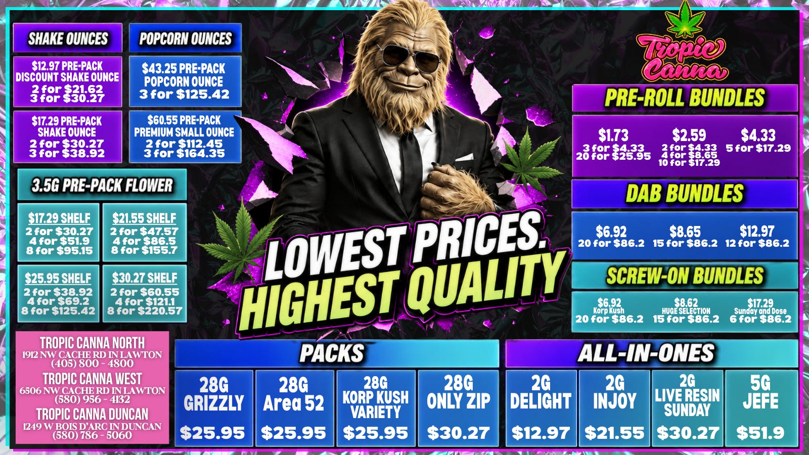 Tropic Canna West New Patient Deal!