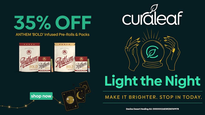 Curaleaf - Camelback 35% Off Anthem Bold Infused Pre-Rolls & Packs
