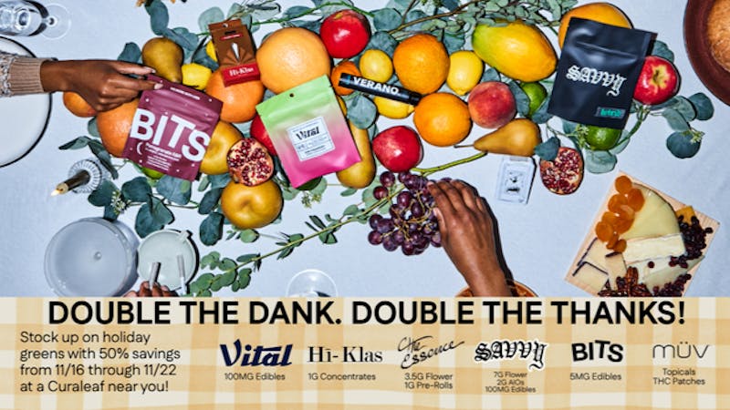 Curaleaf - 48th Street 50% Off on Greens for the Holidays