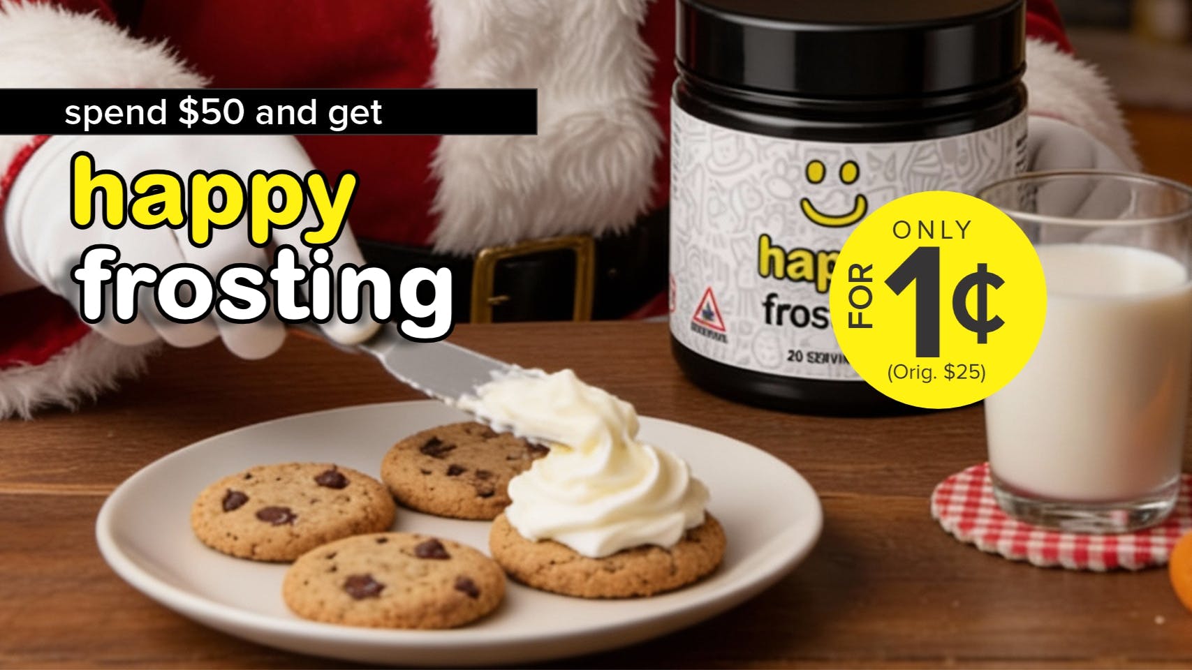 Seed Happy Frosting for 1¢