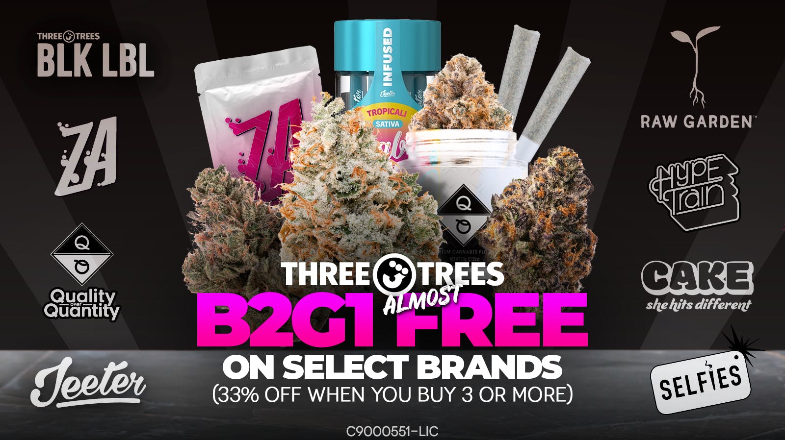 Three Trees - Citrus Heights / Orangevale Buy 2 Get One Free Off Select Brands
