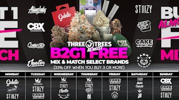 Three Trees - Citrus Heights / Orangevale B2G1 Free (Almost), Mix N Match