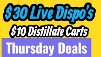 Indigo Farms - Now Open! Thursday in store deals $30live dispos