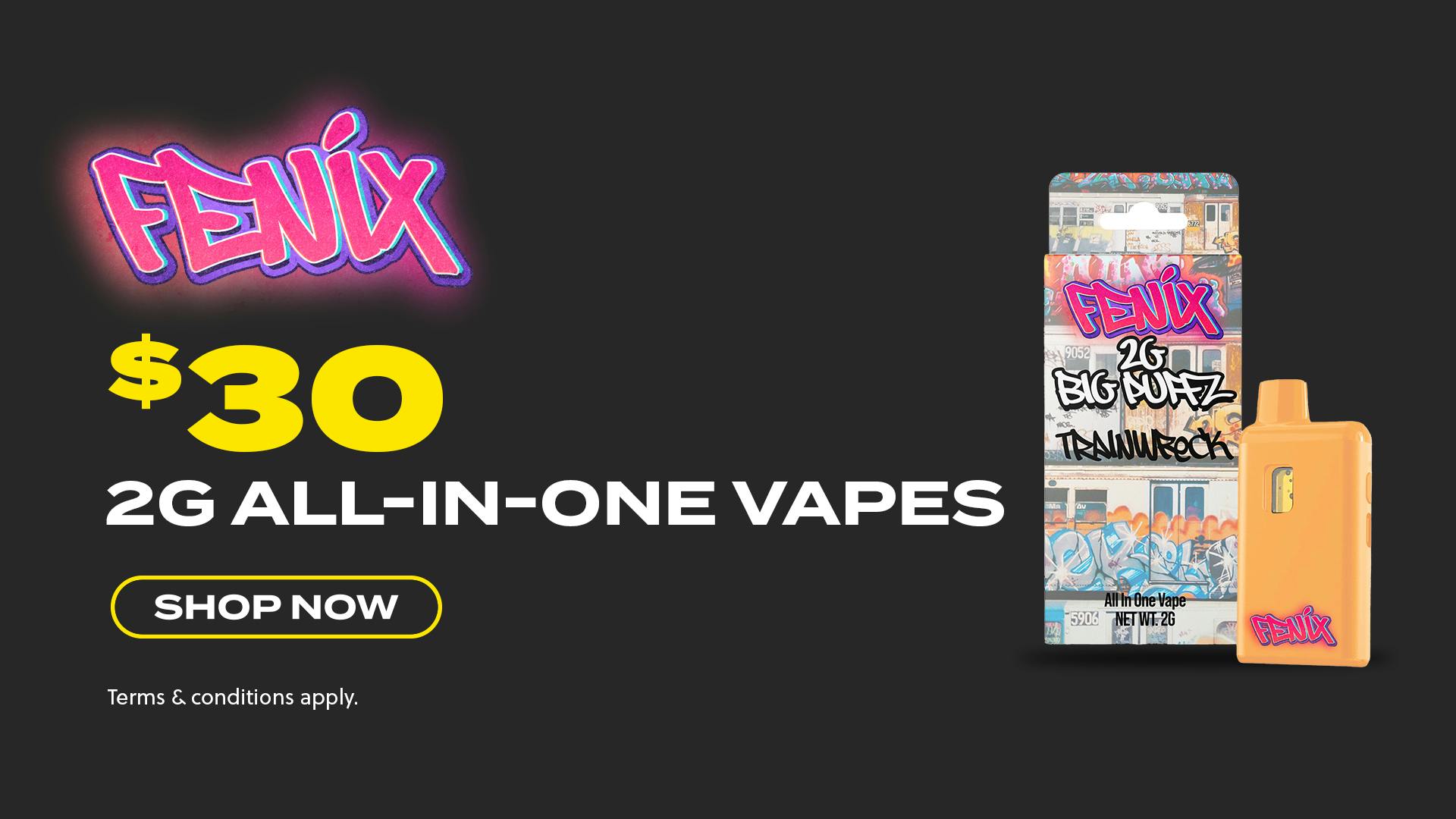 JARS Cannabis - Metro Fenix - $30 2g All-In-One Vape