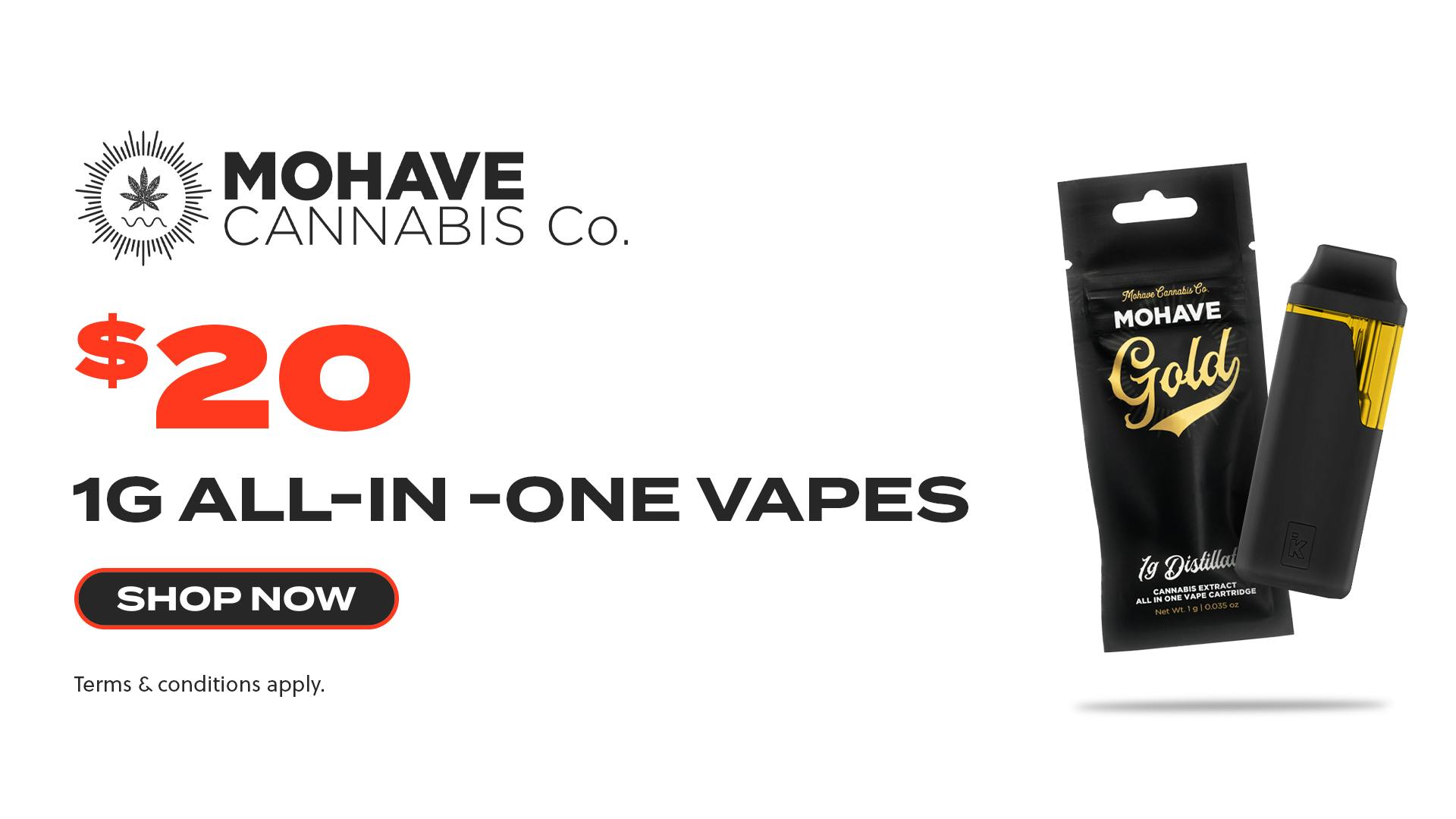 JARS Cannabis - Metro Mohave - $20 All-In-One Vapes