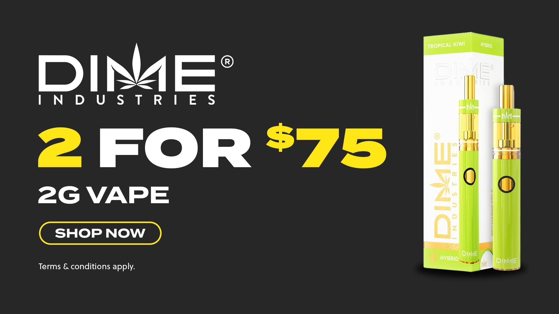 JARS Cannabis - East Tucson Dime - 2 for $75 2g Vapes