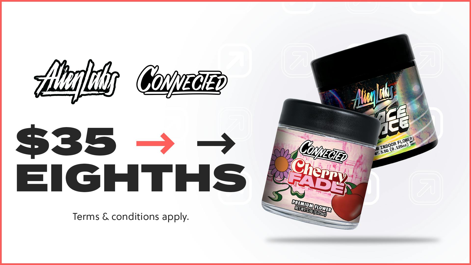 JARS Cannabis - Peoria Alien Labs/Connected - $35 1/8th