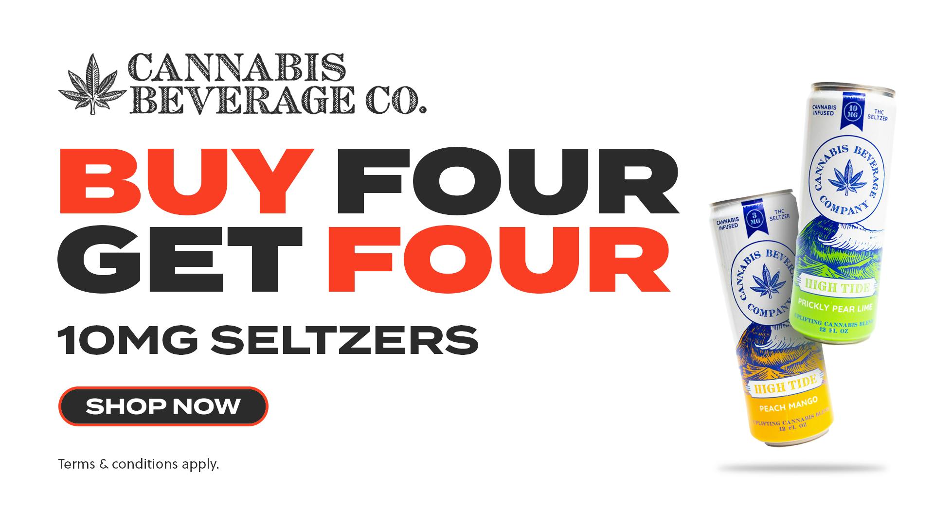 JARS Cannabis - Payson High Tide - Buy 4 Get 4 Seltzer