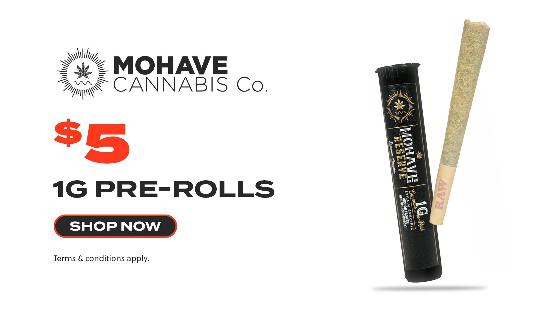 JARS Cannabis - East Tucson Mohave - $5 Prerolls