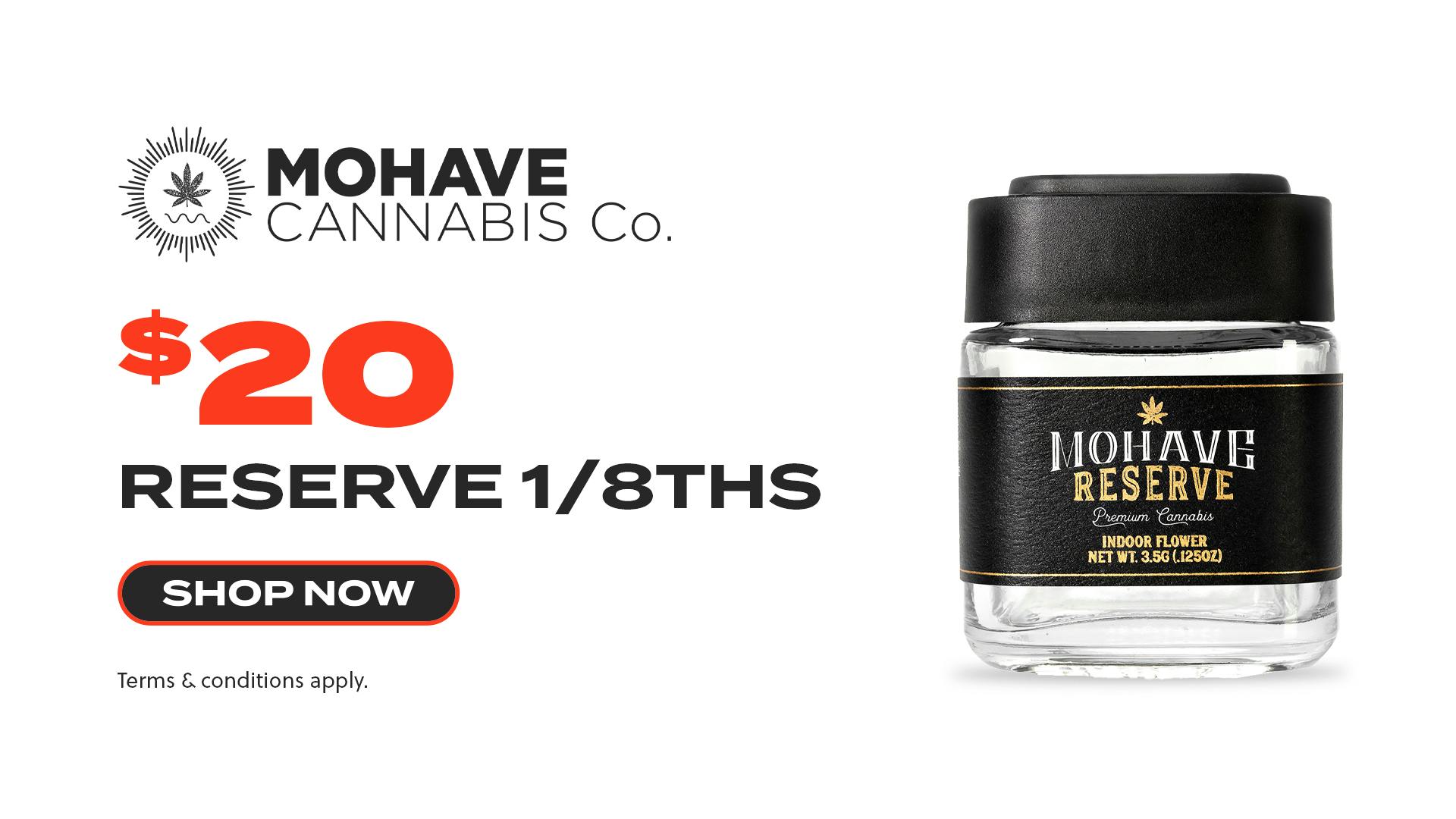 JARS Cannabis - East Tucson Mohave - $20 Reserve Eighth