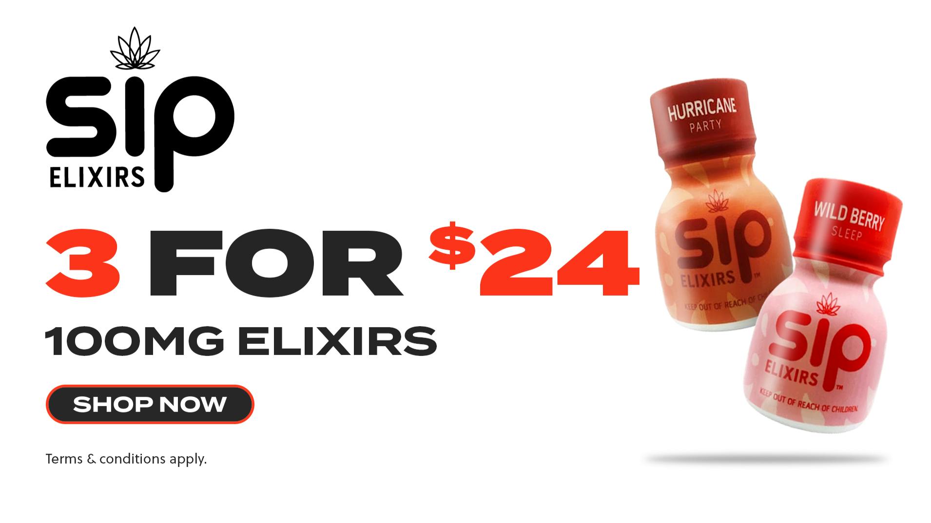 JARS Cannabis - Yuma Sip - 3 for $24 100mg Elixirs