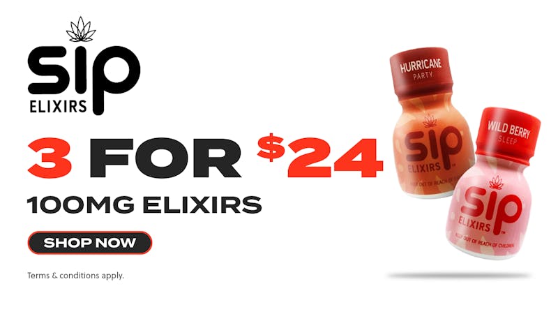 JARS El Mirage Sip - 3 for $24 100mg Elixirs